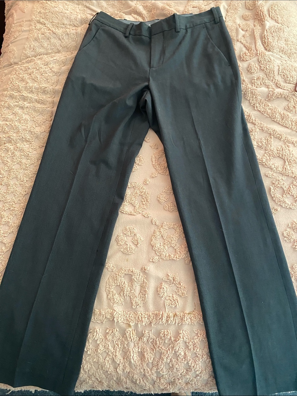 Perry Ellis Men's Blue Dress Pants
